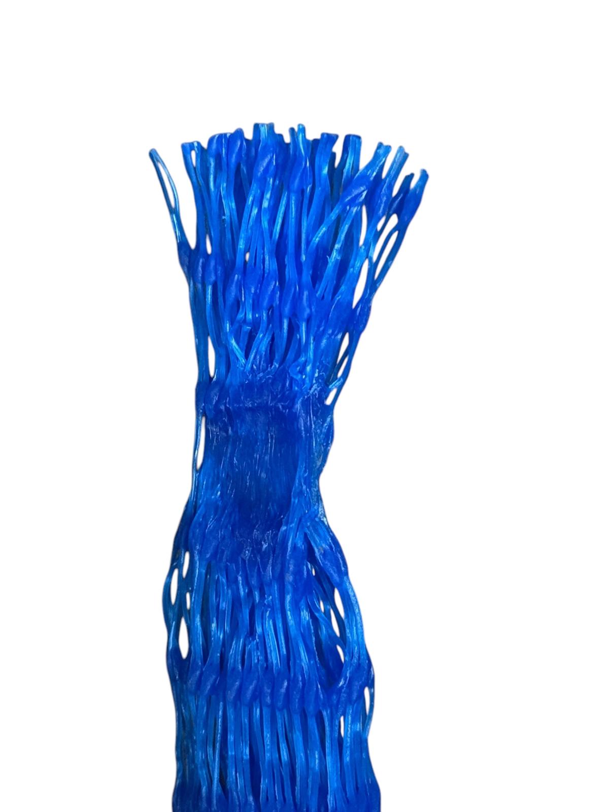 Pre-Cut Market Bag Netting 30" Blue
