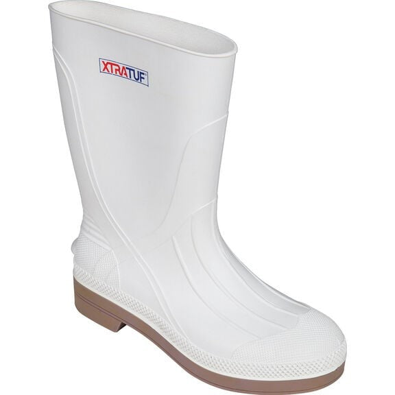 【WHITE】<TO&amp;CO.>FOREST ブーツ Men's XTRATUF Ankle Deck Boot in White/Navy – Boot Country