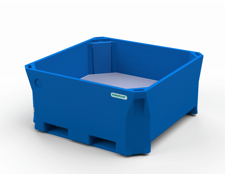 Seaplast Recirculating Boxes for Wet Storage and Depuration