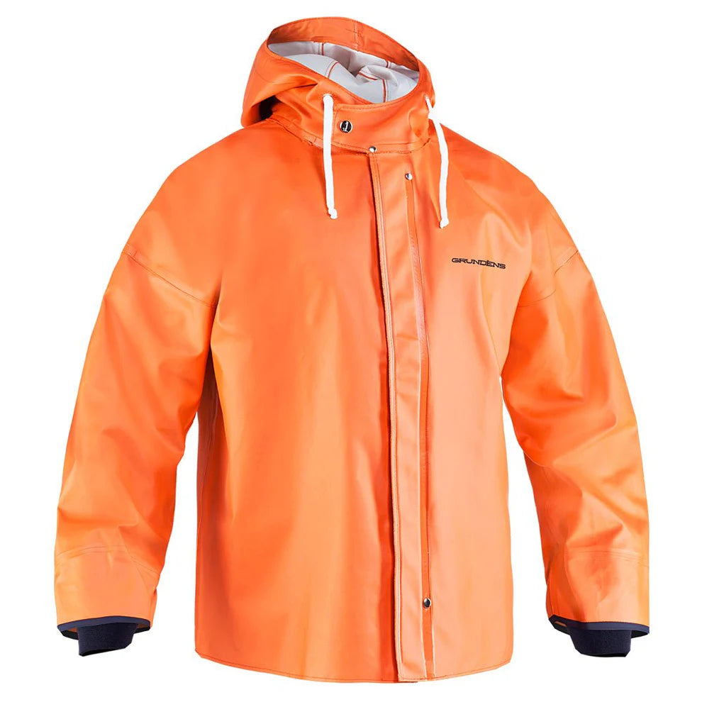 Grundens Brigg 44 Jacket - Orange - Close Out Special