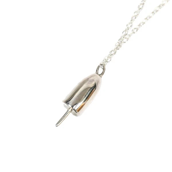 Buoy Pendant Sterling Silver Necklace