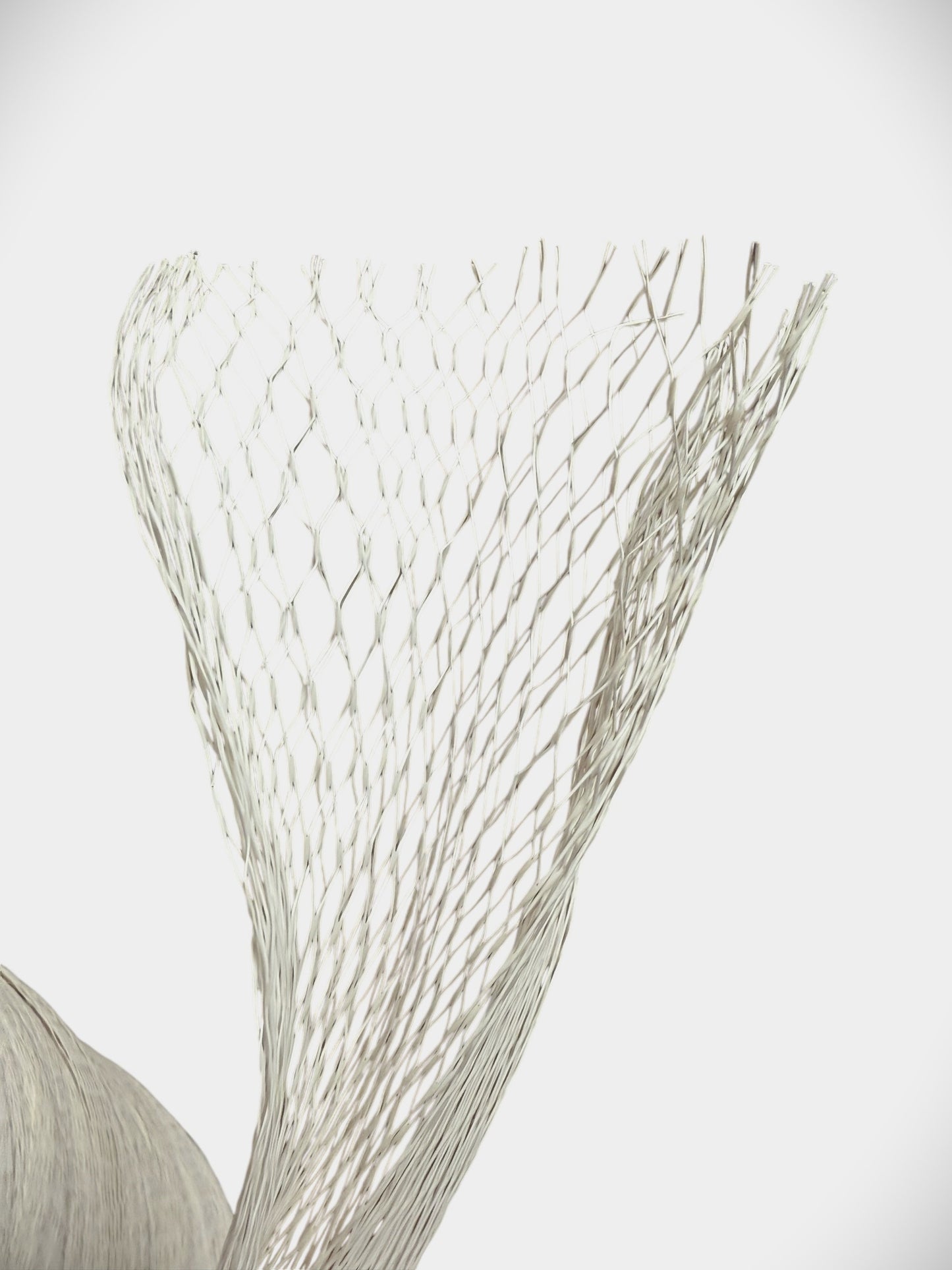 Biodegradable Tubular Netting for Reef Restoration - White