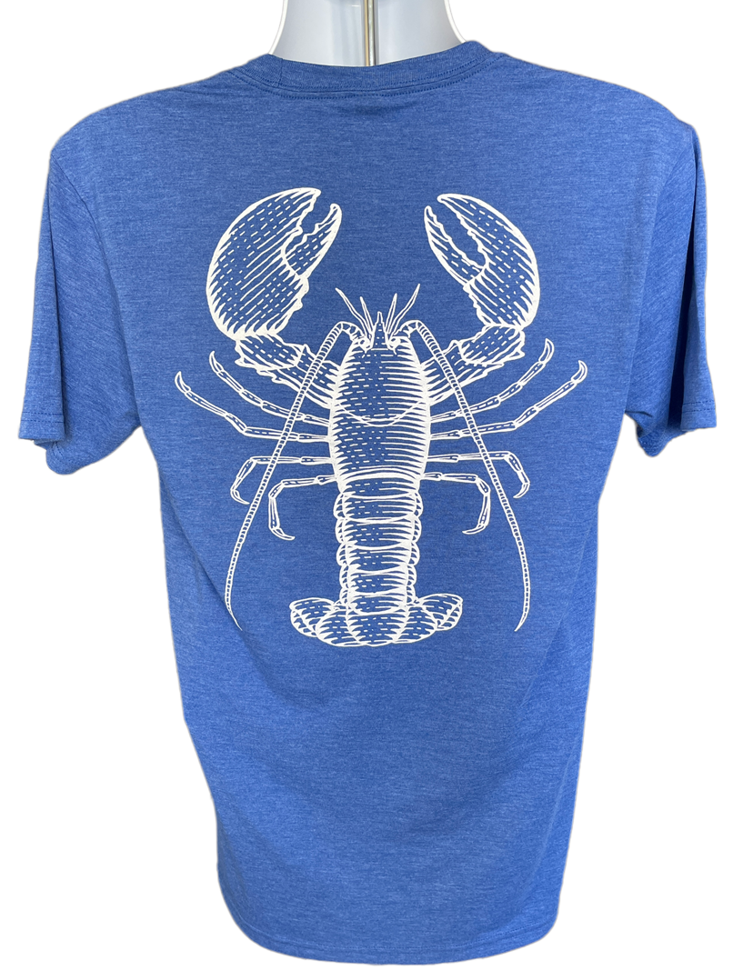 Lobster Tee - Red or Blue