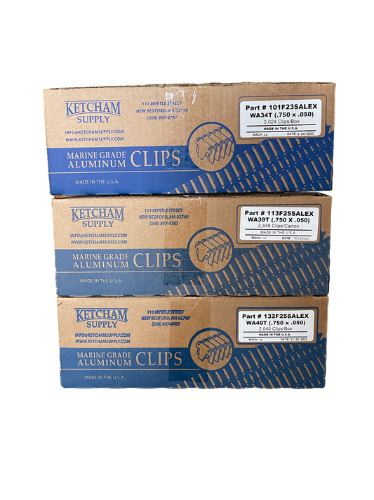 Ketcham Aluminum Clips