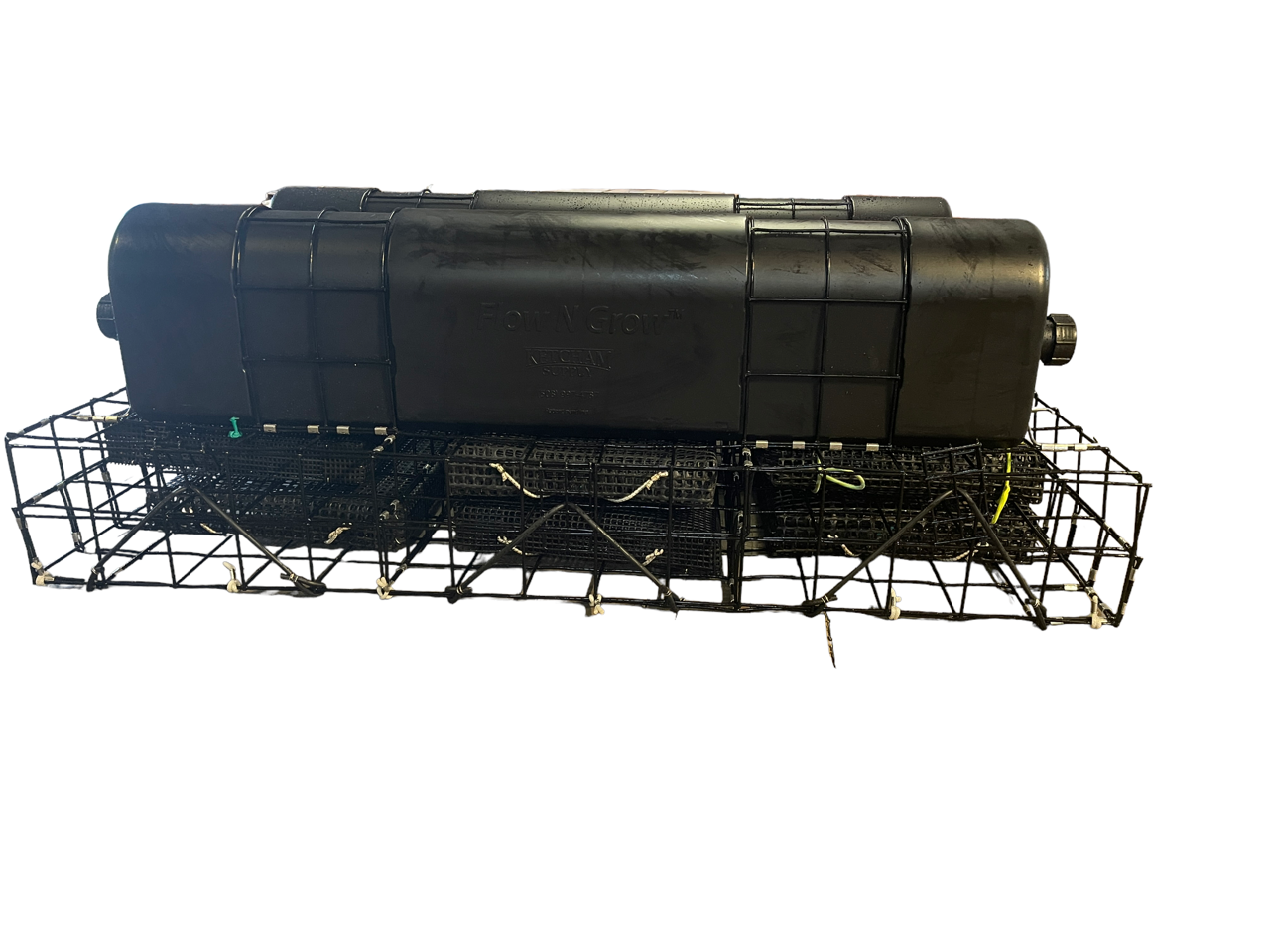 Flow N Grow™ 6 Bay Floating Cage