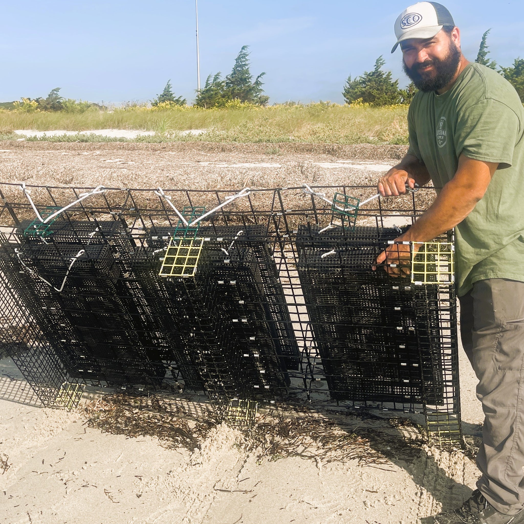 Oyster Bottom Cages