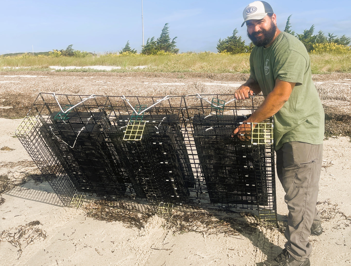 Oyster Bottom Cages