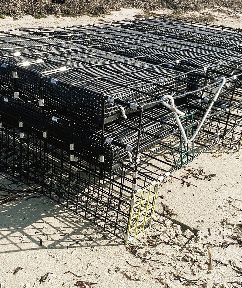 Our Aquamesh® Wire Mesh Gear Is Built To Work Hard, Season After Season