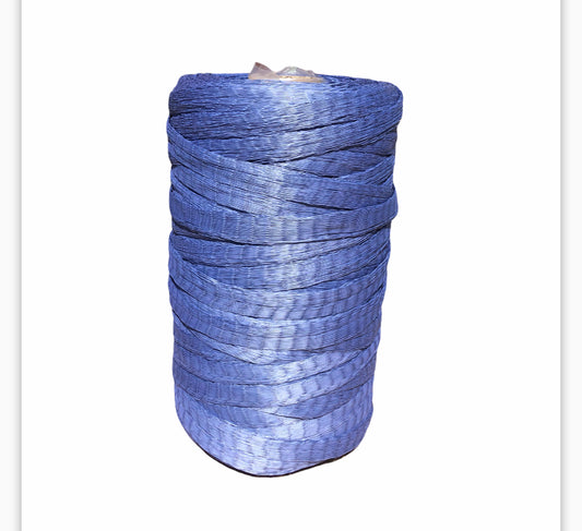 Biodegradable Tubular Packaging Netting 300M Roll - Iris Blue