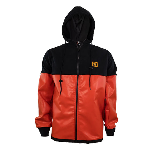 Guy Cotten Tongass Jacket - Large - Black/Orange