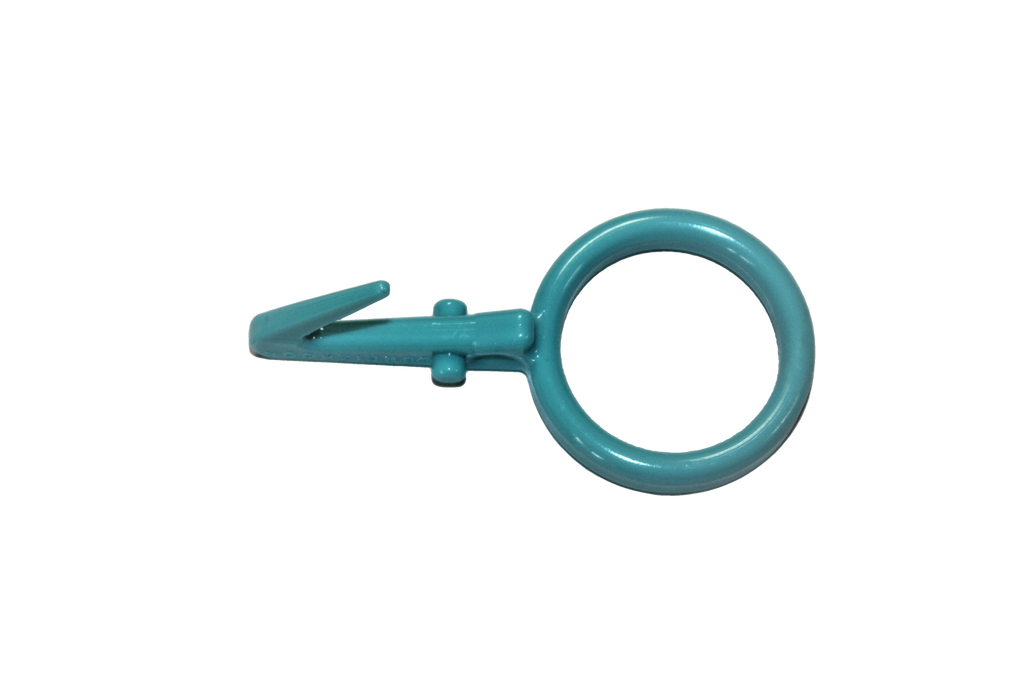 Turquoise Plastic Hooks