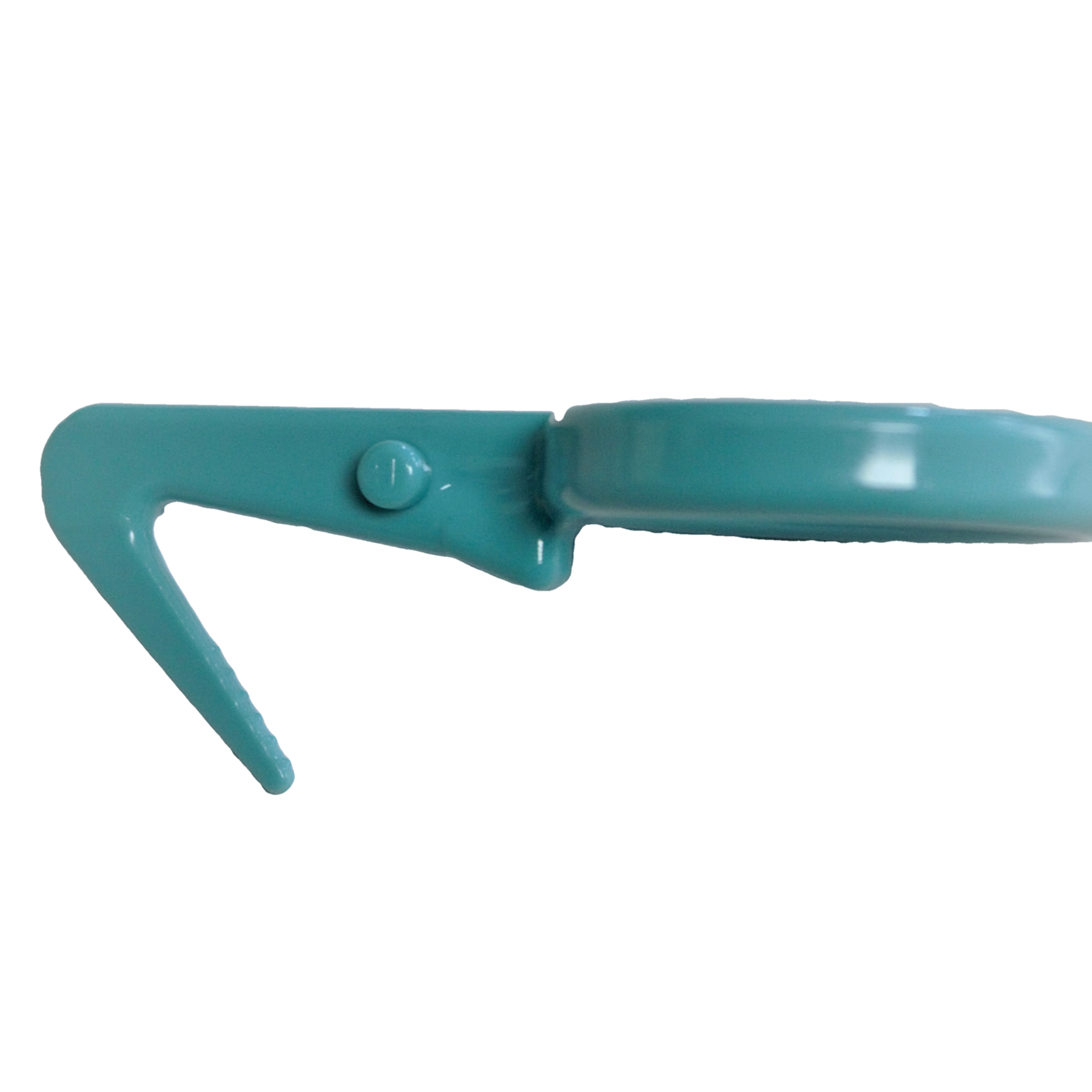 Turquoise Plastic Hooks