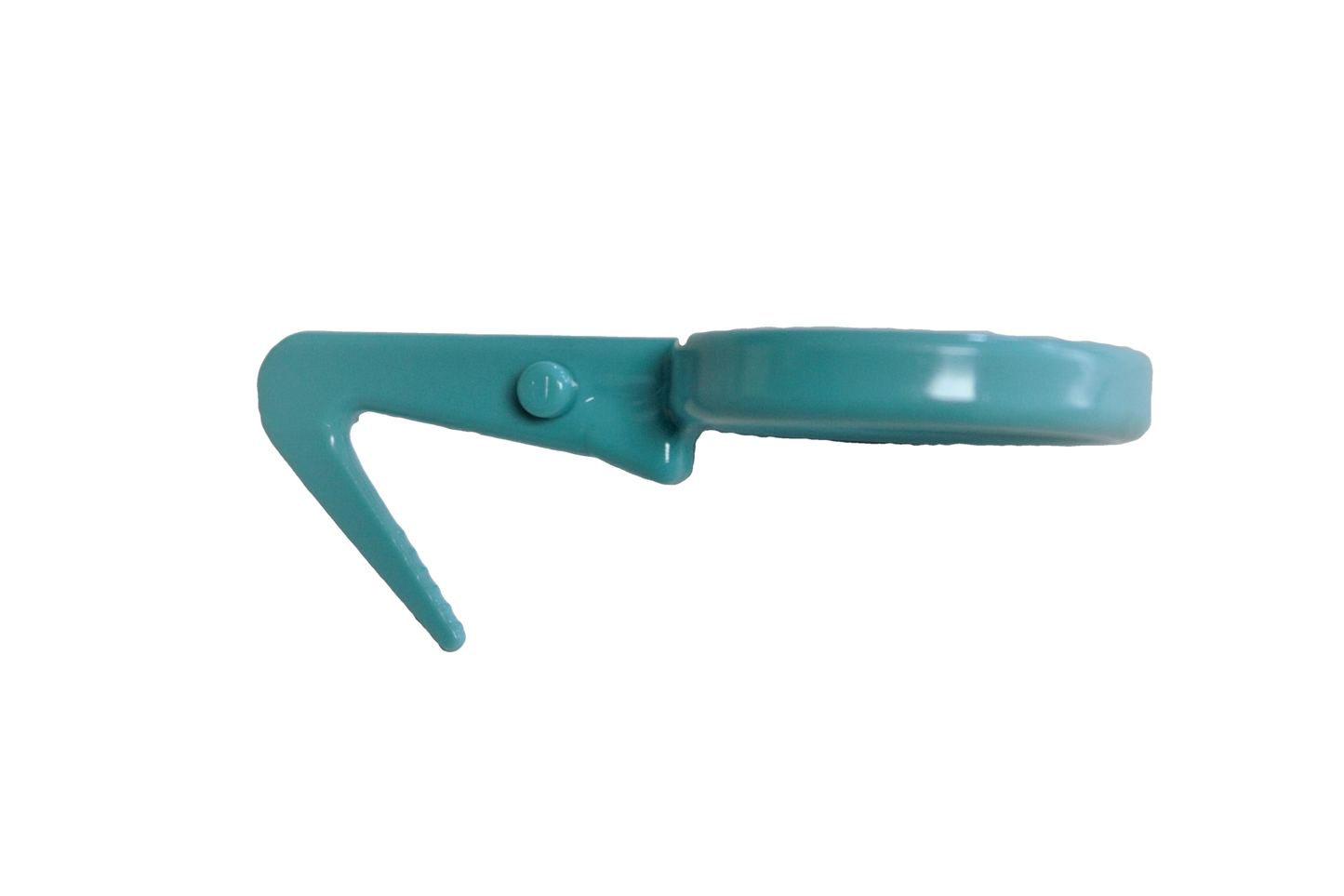 Turquoise Plastic Hooks