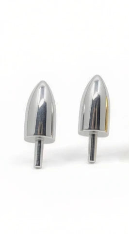 Buoy Earrings Sterling Silver or 14k Gold Dipped