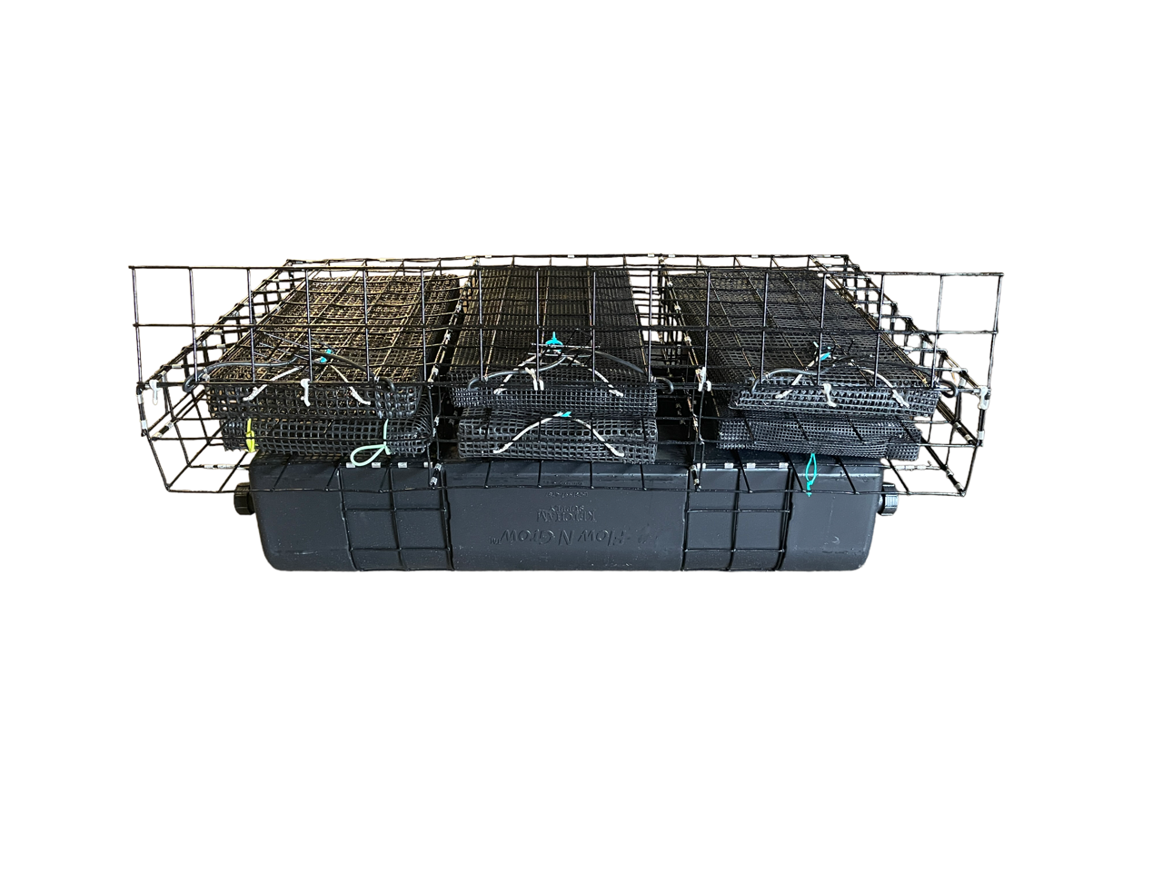 Flow N Grow™ 6 Bay Floating Cage