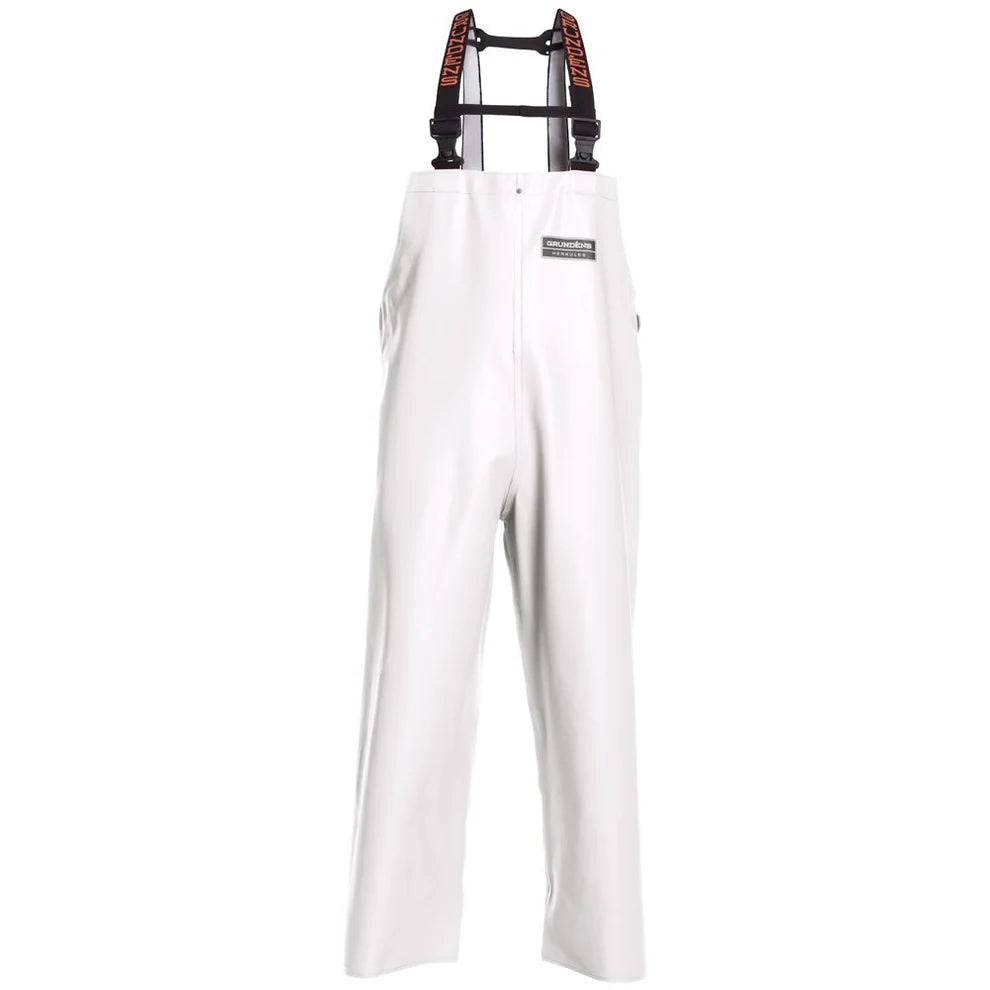 Grundens Herkules 16 Bib - White - Close Out Special