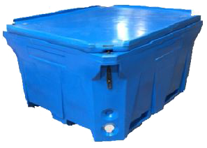 Xactics Cooler, Pallet Style 1,200 Pounds - Blue