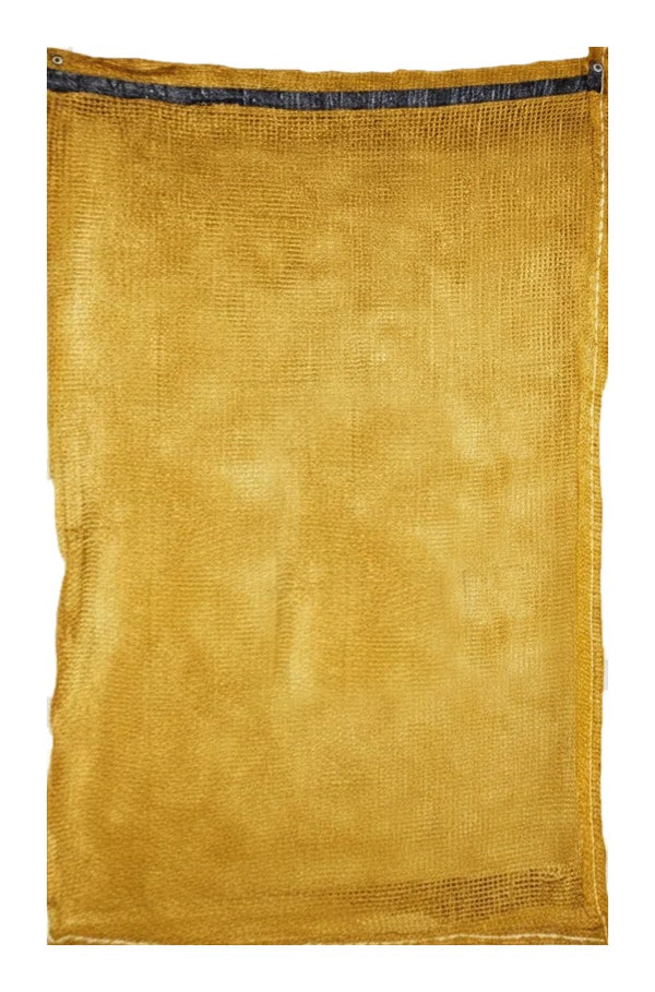 1 bushel yellow shellfish market bag